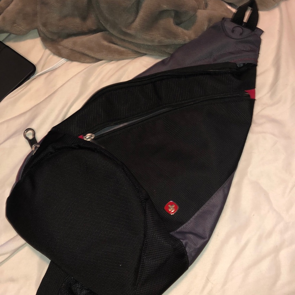 swiss cross body backpack!